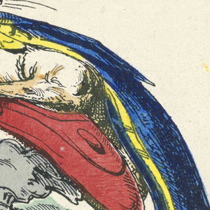 Optical Toy, Les Anamorphoses (Anamorphosis), Puss in Boots, ca. 1865