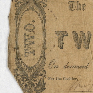 Bank Note, 1830–60s