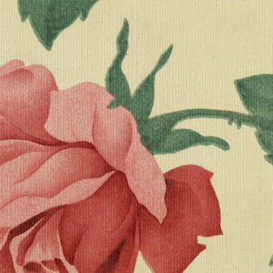 Sidewall - Sample, Victorian Rose, 1946–47