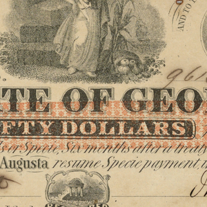 Bank Note, 1830–60s