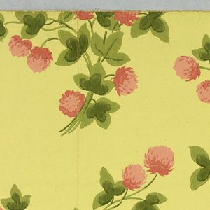 Sidewall, Pink Clover, 1935–45