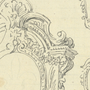 Drawing, Sketches for Frames, 1770–1790