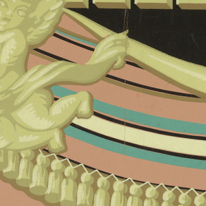 Sidewall And Border, Roman Holiday, 1935–42