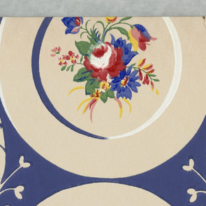 Sidewall - Sample, Designs of Today, Original Creations by Thibaut, 1945–47