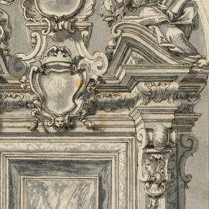 Drawing, Doorway, ca. 1765