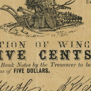 Bank Note, 1830–60s