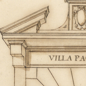Drawing, Elevation of a Gateway, ca. 1575