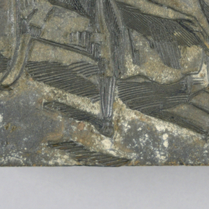 Woodblock, Group of Gentlemen, ca. 1870