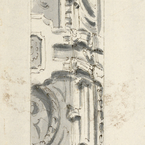 Drawing, Project for a Painted Ceiling, 1750–1775