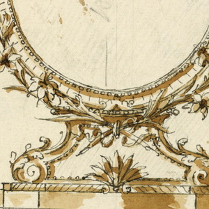 Drawing, Design for a Frame, 1775–1800
