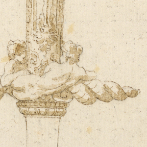 Drawing, Project for a sword hilt