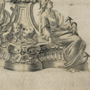 Drawing, Elevation of a Chalice, ca. 1750