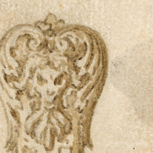 Drawing, Design a Handle, 17th–19th century