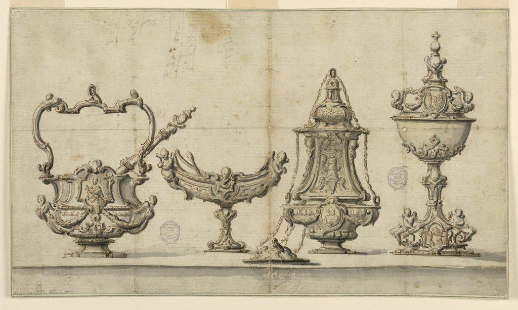 Drawing, Design for Ecclesiastical Utensils