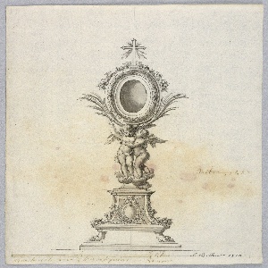 Drawing, Design for a Reliquary, 1812