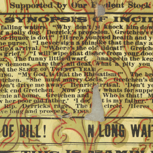 Sidewall, Rip Van Winkle, ca. 1892