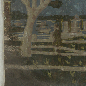 Bandbox Fragment, Castle Garden, 1830–40