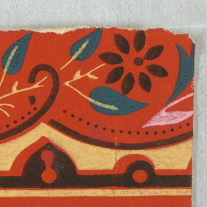 Border - Fragment (USA), ca. 1870