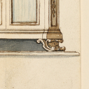 Drawing, Design for a Case with Alternative Suggestions, 1760–1790