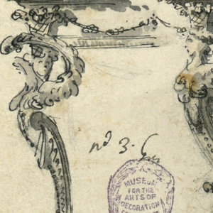 Drawing, Design for a Console Table, 18th–19th century