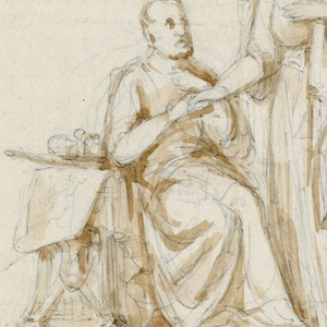 Drawing, Design for a Sculpture and Plinth, 17th–19th century