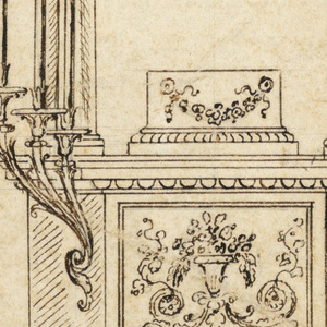 Drawing, Design for a Baldacchino for the Exhibition of the Host, 1790–1820
