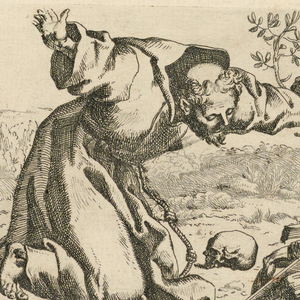 Print, St. Francis in the Wilderness