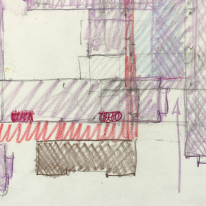 Drawing, 4th Floor, New Haven Government Center, New Haven, CT, 1972