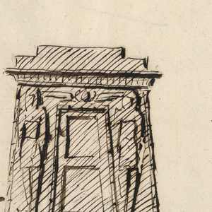 Drawing, Four Designs, 19th century