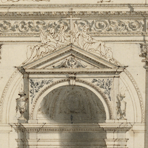 Drawing, Design for an Altar, late 18th century