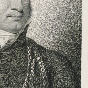 Print, Man with Cape