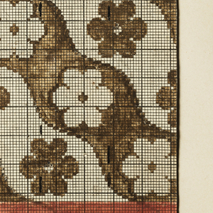 Textile Design On Paper