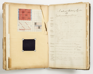 Weaver's Thesis Book (Germany), 19th century