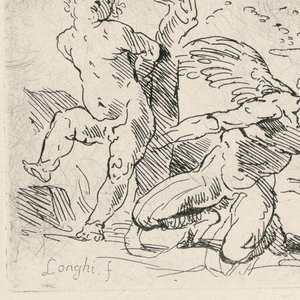 Print, Cupid and Apollo