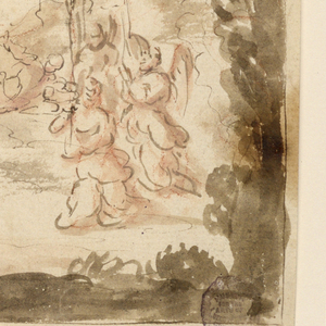 Drawing, Project for a Holy Sepulcher, late 17th century