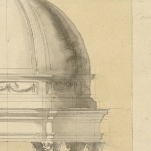 Drawing, Design for a Fountain in a Pavilion, 1785–90