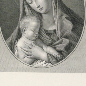 Print, Madonna and Child
