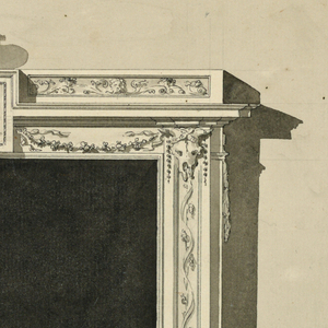 Drawing, Project for a Mantelpiece, ca. 1790