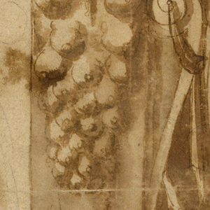 Drawing, Design for a part of a painted decoration of a frieze