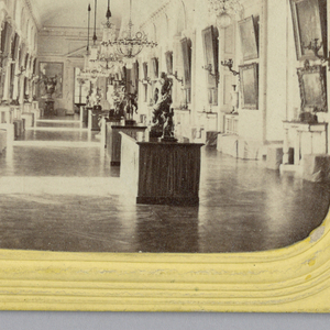 Illuminated Stereograph: Grande Galérie à Trianon