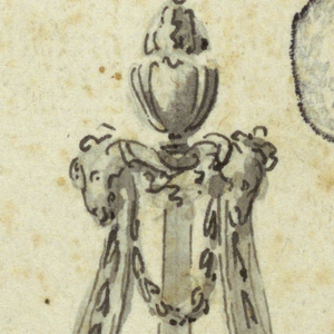 Drawing, Design for a Lamp, ca. 1780