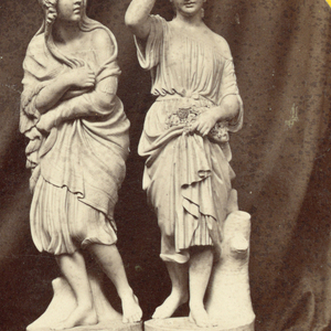 Stereograph Slides, Sculpture in the London Exhibition of 1862