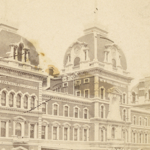 Photograph, Grand Central Depot, End View, ca. 1875