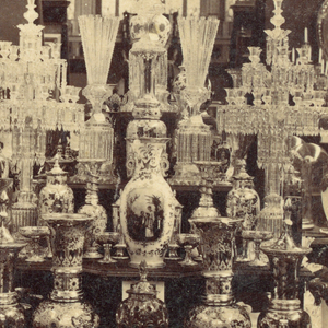 Stereograph Slides, Views of the London Exhibition of 1862