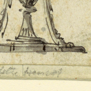 Drawing, Design for a Lamp, ca. 1780