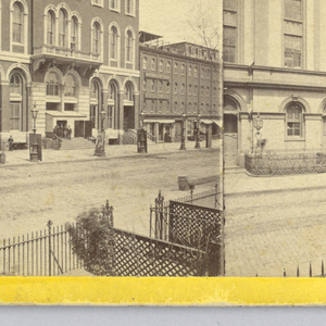 Photograph, Tammany Hall at 14th Street, 1875