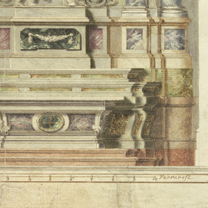 Drawing, Altar, ca. 1770