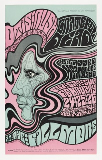 Poster, Otis Rush & His Chicago Blues Band / Grateful Dead / The Canned Heat Blues Band