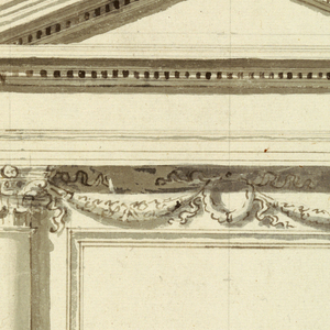 Drawing, Project for an altar, 1775–1780