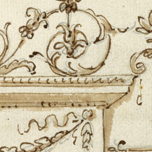 Drawing, Project for a Chimneypiece, late 18th century